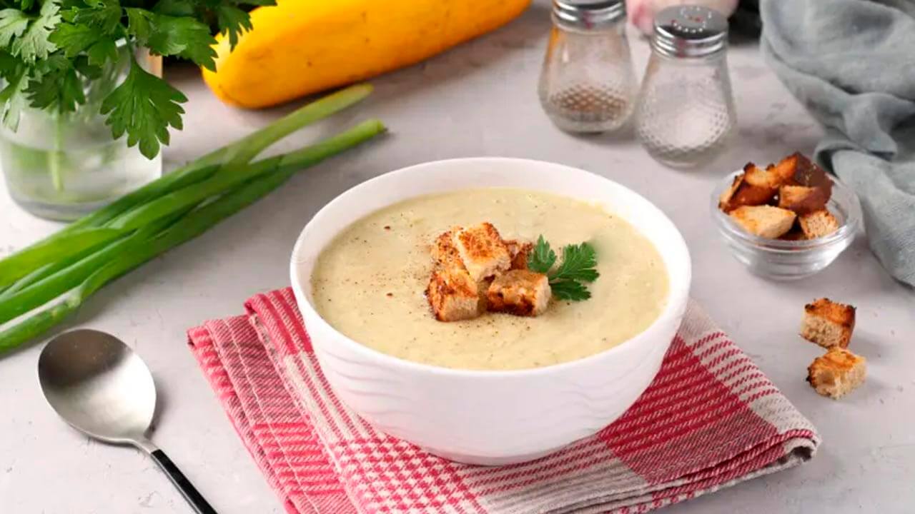 Рецепты вкусного супа-пюре из кабачков