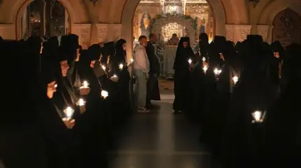 Чин погребения Божией Матери
