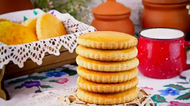 Постные коржики