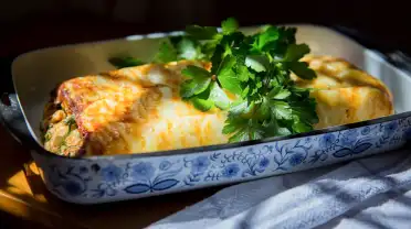 Рулет из картофеля