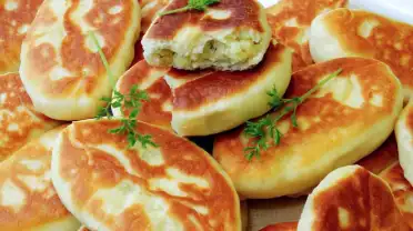 Постные картофельные пирожки