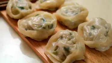 Манты с овощами