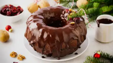 Постные шоколадные кексы