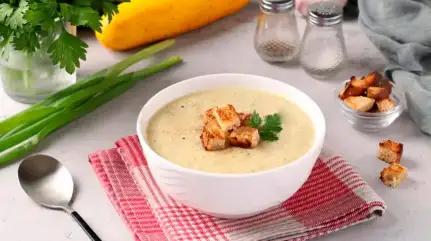 Рецепты вкусного супа-пюре из кабачков