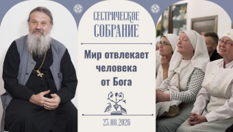 Деятельный и созерцательный путь. Сестрическое собрание с о. Андреем Лемешонком