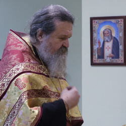 В строительном колледже освятили храм в честь Собора новомучеников и исповедников земли Белорусской