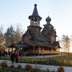 23 сентября состоится освящение храма во имя прп. Сергия Радонежского